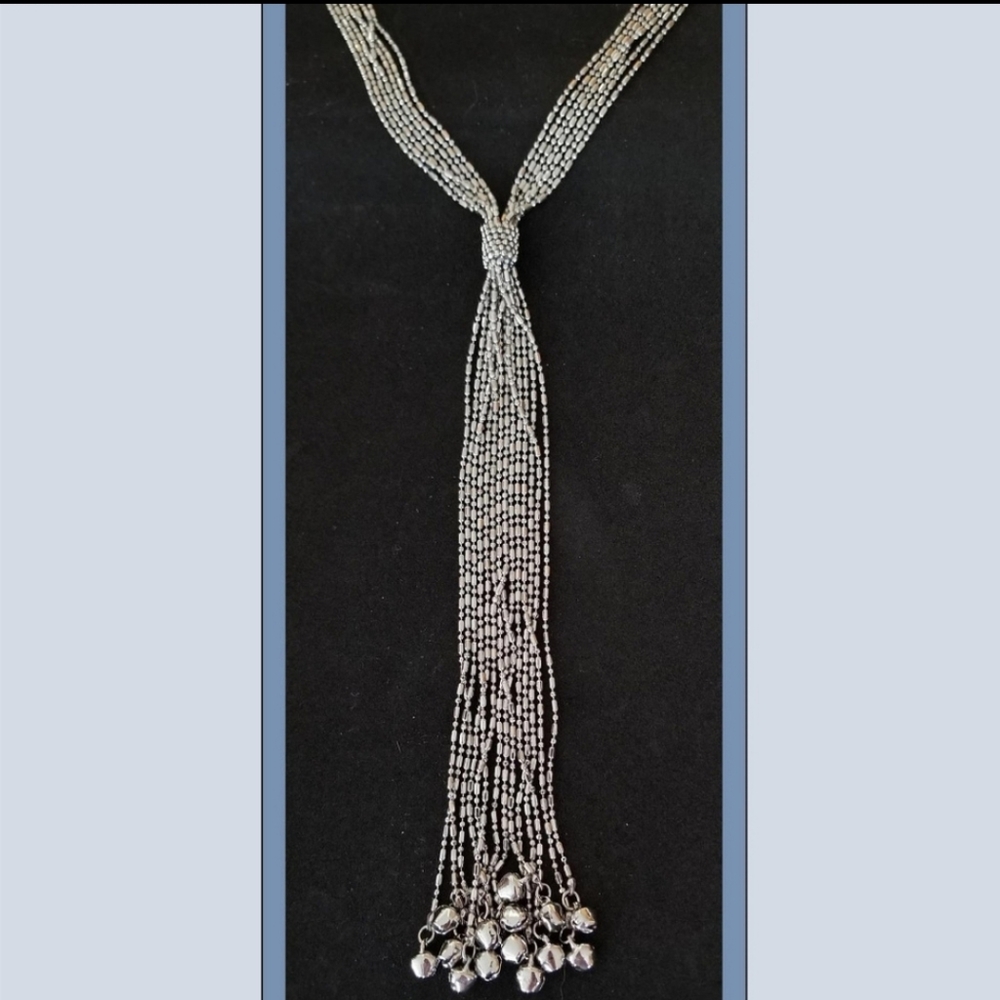 Lacer Cut Bolo Cha-Cha Necklace NWOT